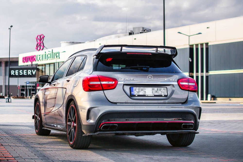 Prodlouzeni Stresniho Spojleru Mercedes Benz Gla 45 Amg Suv X156 14 17 Tuningstyle Cz