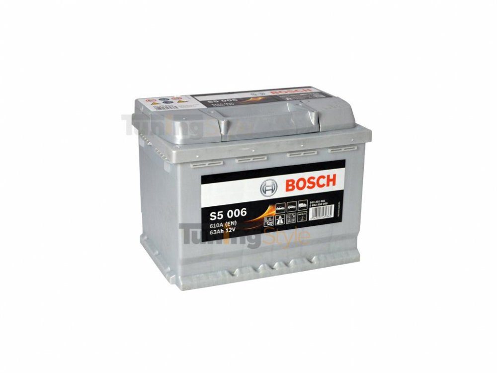 Аккумулятор bosch s5 63ah