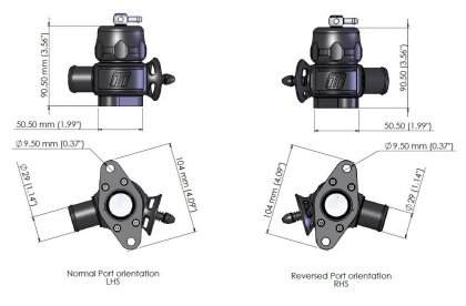 Turbosmart BLOW OFF Nissan GT-R R35 Smart Port KIT