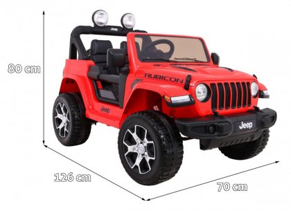 Jeep Wrangler Rubicon Red