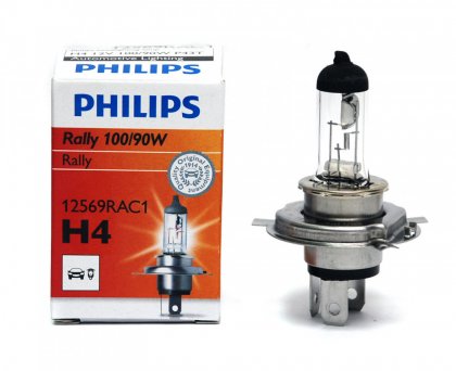 Žárovka Philips H4 Rally off-road 100/90W 12569RAC1