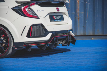 Difuzor zadního nárazníku Honda Civic X Type R