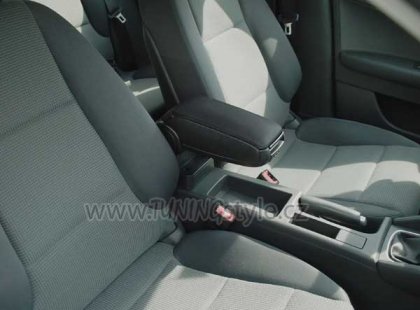 Loketní opěrka Audi A3 S3 8P 03-08 černá, textil