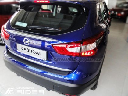 Nášlap kufru černý - Nissan Qashqai II 13-