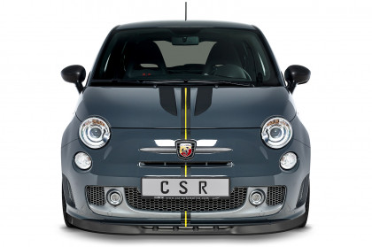 Spoiler pod přední nárazník CSR CUP - Fiat 500 Abarth 595 černý matný 