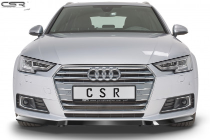 Spoiler pod přední nárazník CSR CUP V2 pro Audi A4 B9 (8W) 15-19 carbon look matný