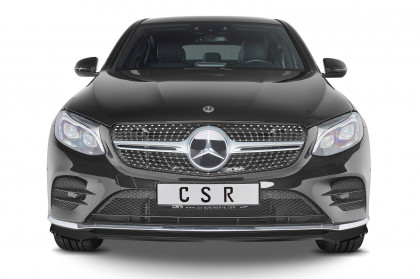 Spoiler pod přední nárazník CSR CUP - Mercedes Benz GLC C253 Coupe černý lesklý