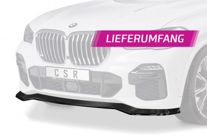 Spoiler pod přední nárazník CSR CUP - BMW X5 (G05) M-Paket carbon matný 