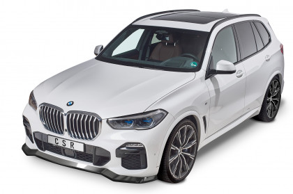 Spoiler pod přední nárazník CSR CUP - BMW X5 (G05) M-Paket černý matný 