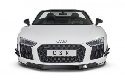 Spoiler pod přední nárazník CSR CUP - Audi R8 (4S)  černý lesklý