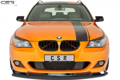 Spoiler pod přední nárazník CSR CUP - BMW 5 E60/E61 M-Paket carbon matný 