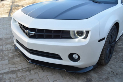 Spojler pod nárazník lipa Chevrolet Camaro V SS - US Version před faceliftem černý lesklý plast