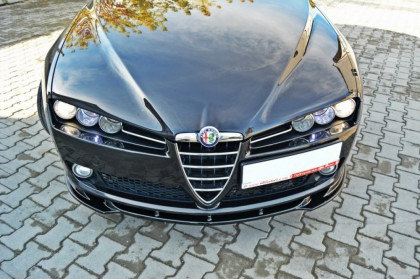 Spojler pod nárazník lipa Alfa Romeo 159 V.1 černý lesklý plast