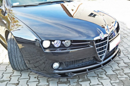 Spojler pod nárazník lipa Alfa Romeo 159 V.1 černý lesklý plast