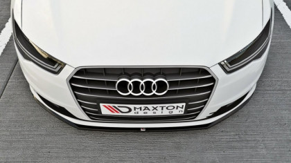 Spojler pod nárazník lipa Audi A6 C7 Ultra Facelift carbon look