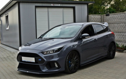 Spojler pod nárazník lipa Ford Focus MK3 RS V.2 2015- černý lesklý plast