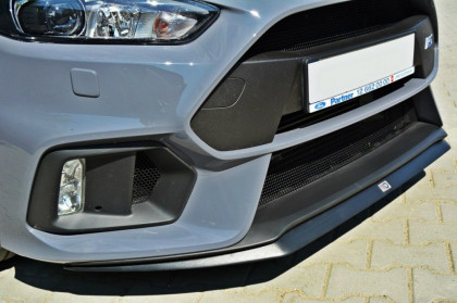 Spojler pod nárazník lipa Ford Focus MK3 RS V.2 2015- černý lesklý plast