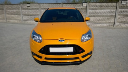 Spojler pod nárazník lipa Ford Focus MK3 ST před faceliftem carbon look