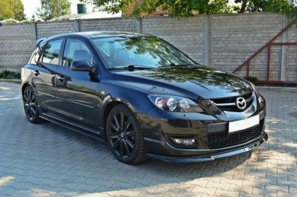 Spojler pod nárazník lipa Mazda 3 MPS MK1 Před facelift carbon look