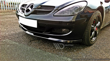 Spojler pod nárazník lipa Mercedes SLK R171 Standartní nárazník černý lesklý plast