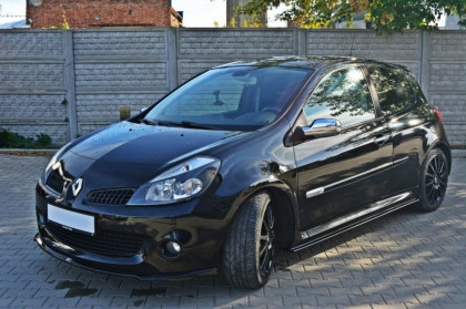 Spojler pod nárazník lipa Renault Clio III RS carbon look