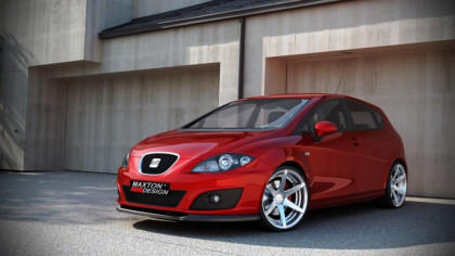 Spojler pod nárazník lipa Seat Leon II Po faceliftu carbon look