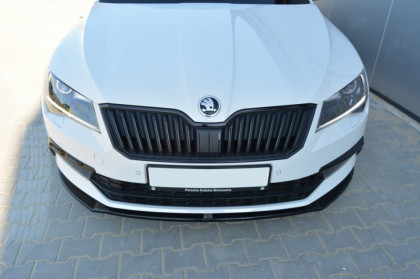 Spoiler pod nárazník lipa Škoda Superb III V.2 carbon look