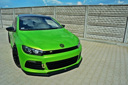 Spojler pod nárazník lipa VW Scirocco 3 R Ver2 09-13 černý lesklý plast