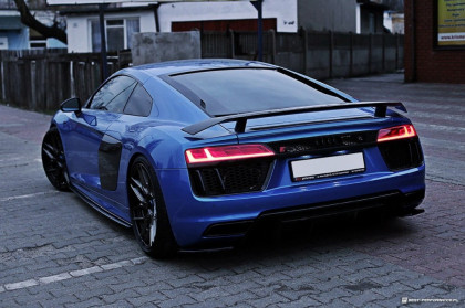 Splittery zadní, boční Audi R8 II 15- carbon look