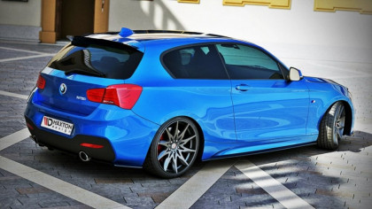 Splittery zadní, boční BMW 1 F20 M-Power facelift 2015- černý lesklý plast