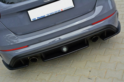 Splittery zadní,boční Ford Focus MK3 RS 15- carbon look