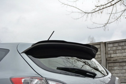 Střešní spoiler Maxton Mazda 3 MK2 Sport černý lesklý plast