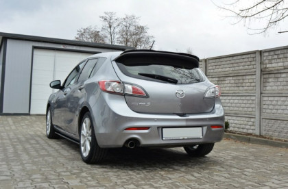 Střešní spoiler Maxton Mazda 3 MK2 Sport černý lesklý plast