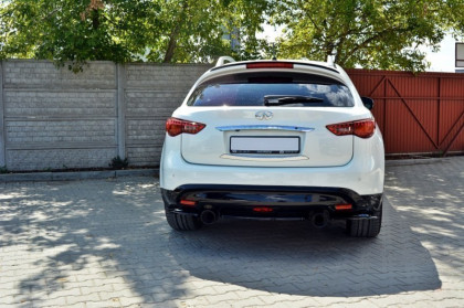 Zadní spojler pod nárazník INFINITI QX70 2013-2017 carbon look