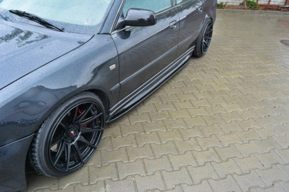 Boční prahy AUDI S4 B5 1997-2001 carbon look