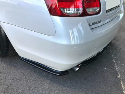 Splittery zadní, boční Lexus GS 300 Mk3 Facelift 2005-2007 černý lesklý plast