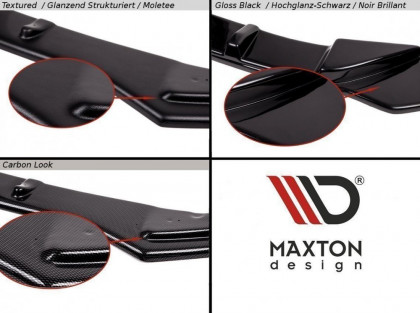 Spoiler Maxton Peugeot RCZ facelift carbon look