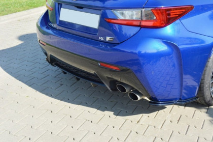 Zadní difuzor Lexus RC F černý lesklý plast