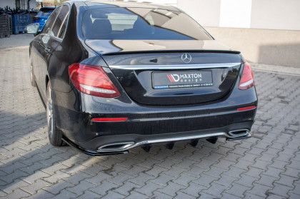 Splittery zadní, boční Mercedes-Benz E43 AMG / AMG-Line W213 carbon look