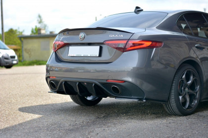 Prodloužení střešního spojleru ALFA ROMEO GIULIA VELOCE carbon look