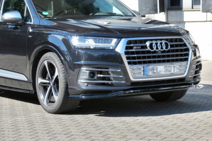 Spojler pod přední nárazník lipa Audi SQ7 / Q7 S-Line Mk.2 carbon look