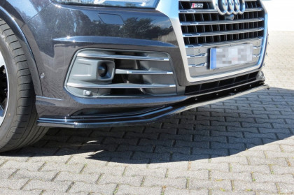 Spojler pod přední nárazník lipa Audi SQ7 / Q7 S-Line Mk.2 carbon look