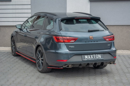 Prodloužení střešního spojleru Seat Leon Mk3 Cupra ST Facelift carbon look