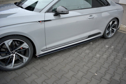 Prahové lišty Audi RS5 F5 Coupe carbon look