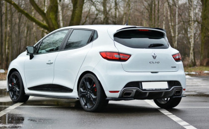 Prodloužení střešního spojleru RENAULT CLIO MK4 RS 2013- 2019 carbon look