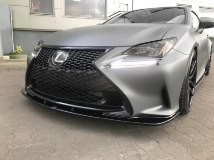 Spojler pod nárazník lipa Lexus RC 2014- černý lesklý plast