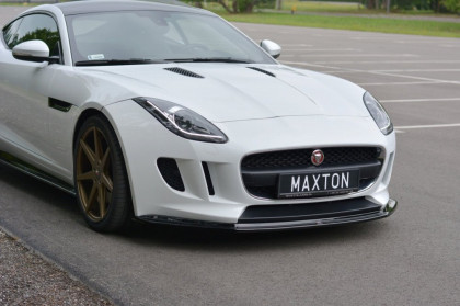 Spojler pod nárazník lipa JAGUAR F-TYPE 2013-2016 černý lesklý plast