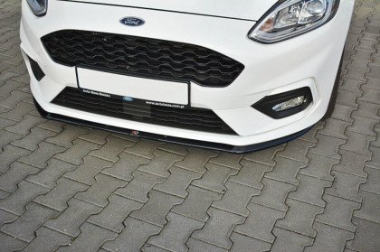 Spojler pod přední nárazník lipa V.3 Ford Fiesta Mk8 ST/ST-Line 2018-  carbon look