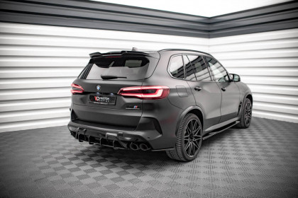 Prodloužení spoileru BMW X5M F95 černý lesk