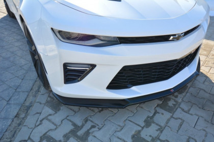 Spojler pod přední nárazník lipa V.2 CHEVROLET CAMARO 6TH-GEN. PHASE-I 2SS COUPE (2016-2018) černý lesklý plast